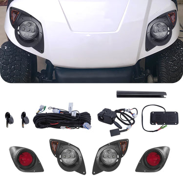 Yamaha Drive LED Hi Low Beam Deluxe Light Kit With Brake Pads 12V To 48V For ATVs And UTVs - Rainier Parts
