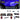 Rainier Parts LED Deluxe Light Kit for Yamaha G-22 golf cart, 12-48 volt, with headlights and taillights installed on golf cart.
