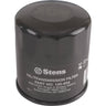 Stens Kawasaki oil filter 120-634, premium replacement for Kawasaki engines, with metal casing and filter element visible.