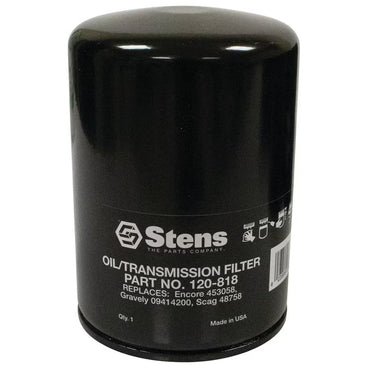 Stens Transmission Filter 120-818 For Scag 48758 Exact Fit Premium Replacement For Scag Mowers - Rainier Parts