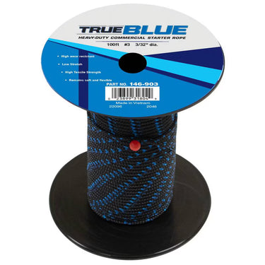 Stens TrueBlue 100 Starter Rope Number 3 Premium Solid Braid For Small Engine Mowers - Rainier Parts