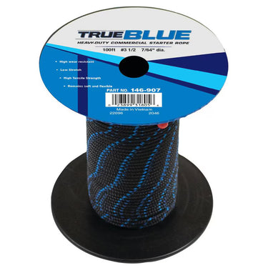 Stens Starter Rope TrueBlue 100 Solid Braid For Lawn Mowers - Rainier Parts