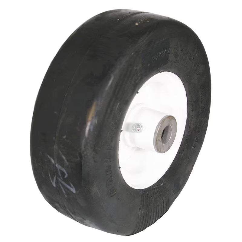 Stens 175-506 solid wheel assembly for Exmark lawn mowers, featuring durable construction and reliable replacement for smooth mowing.