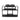Yamaha Drive black golf cart rear flip seat kit by Rainier Parts, designed for premium comfort and durability.