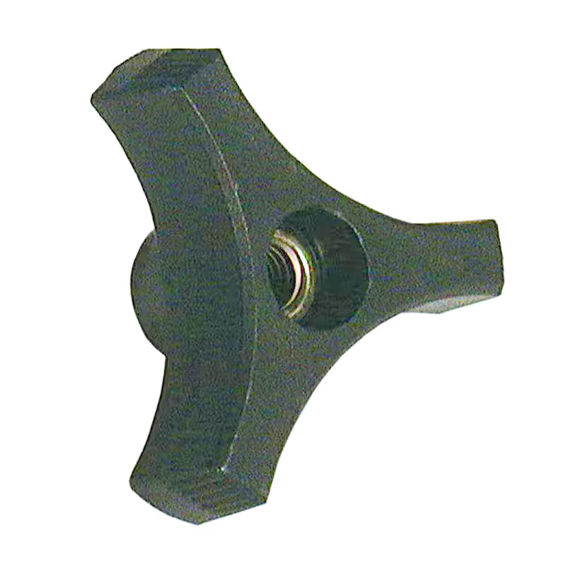 Stens Wingnut 285-103 replacement knob for Scag lawn mower, shown in close-up with textured surface for grip.