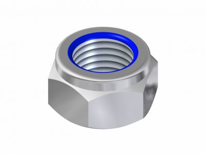 Trimax Nyloc Nut 307-220-053 locking fastener designed for industrial applications, secure and vibration-resistant.