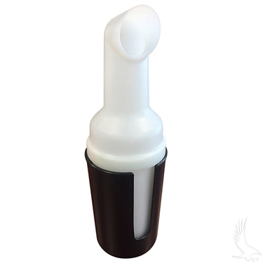 Red Hawk Universal Sand Bottle 35oz With Holder For Golfers Rattle Proof Durability - Rainier Parts