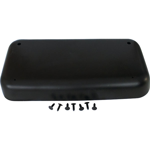 Redhawk DoubleTake Bagwell liner for Phoenix and Titan body, E-Z-Go TXT 96+ golf cart seat cushion in black.