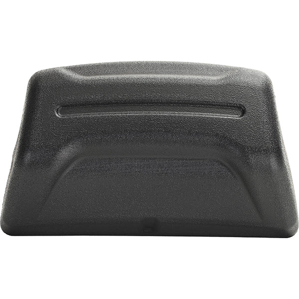 Redhawk front bumper for Yamaha Drive2 golf cart, durable metal construction with a sleek finish, designed for front protection.