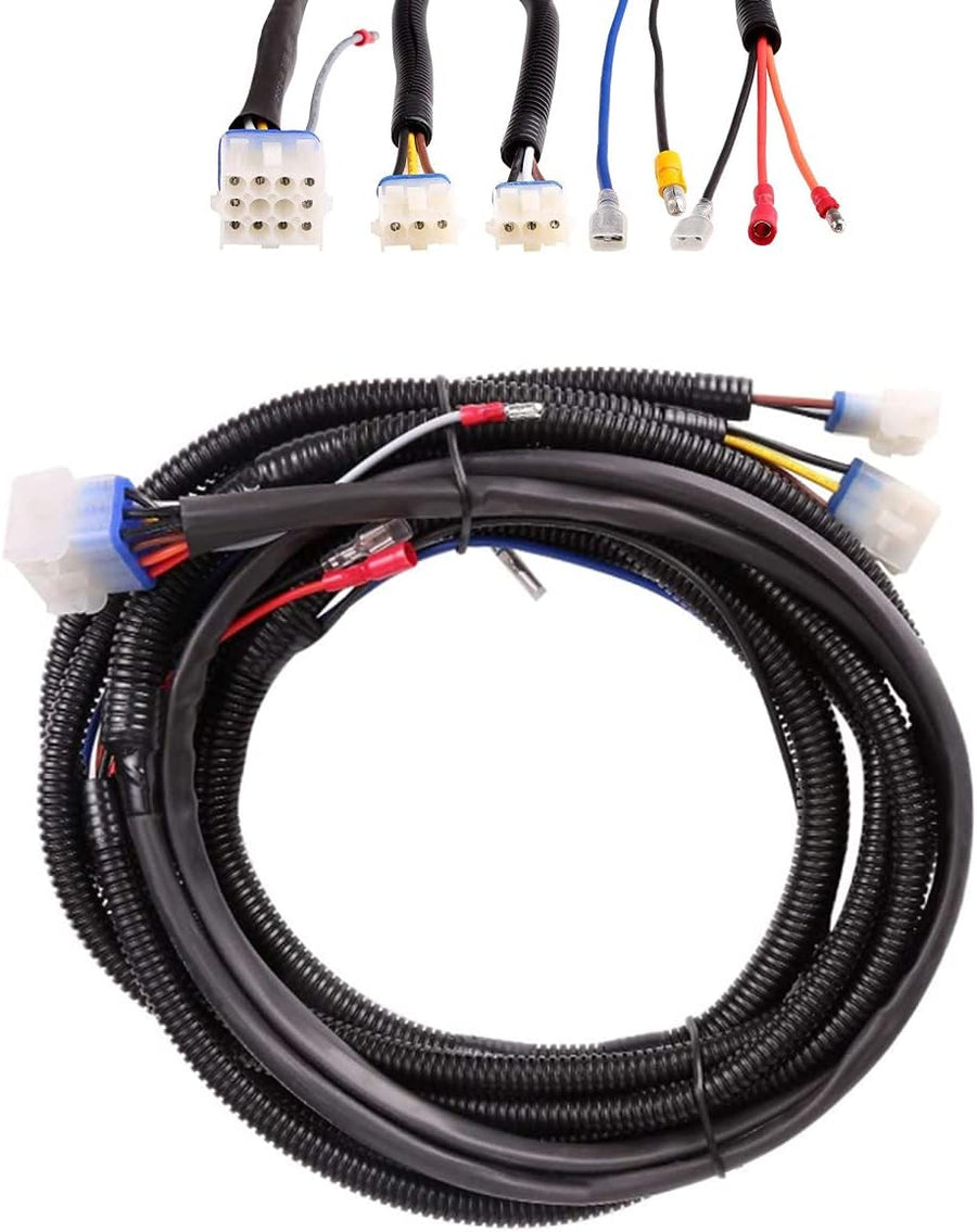Rainier Parts Golf Cart 2008 Plus Precedent wiring harness with bucket harness for Club Car golf carts, model RP-2008P.