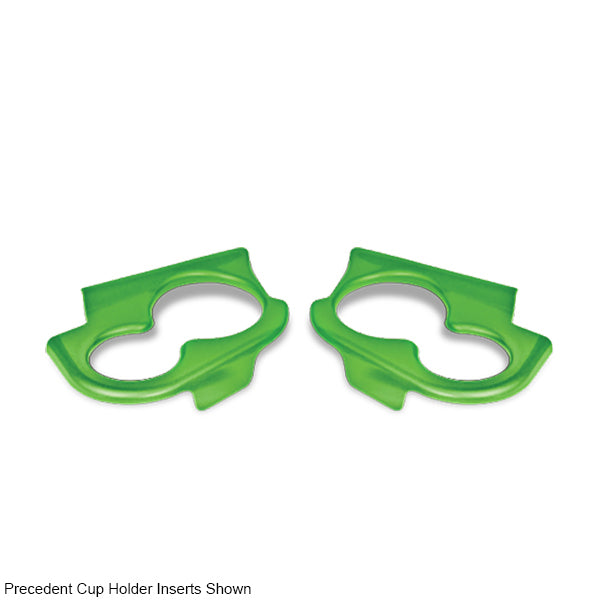 Redhawk DoubleTake Sentry dash cup holder trim set for Club Car DS, new style 00+, lime color, fits around dash area.