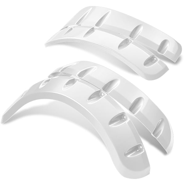 Redhawk Pearl DoubleTake Fender Flare Set for Phoenix Body and E-Z-Go TXT 96+ trucks, featuring durable, stylish wheel arches.