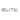 E-Z-GO OEM ELiTE branding decal for golf carts, silver powertr Elite decal, authentic OEM part, shown on media_1.jpg.