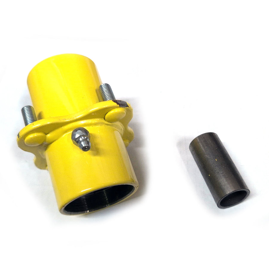 Lastec OEM hub kit with 3/4 inch hub and spacer, showing metal components and assembly parts.