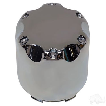 Red Hawk TIR904C Chrome Center Cap Snap In For Wheels Premium Showroom Hub Protection For Car Enthusiasts - Rainier Parts