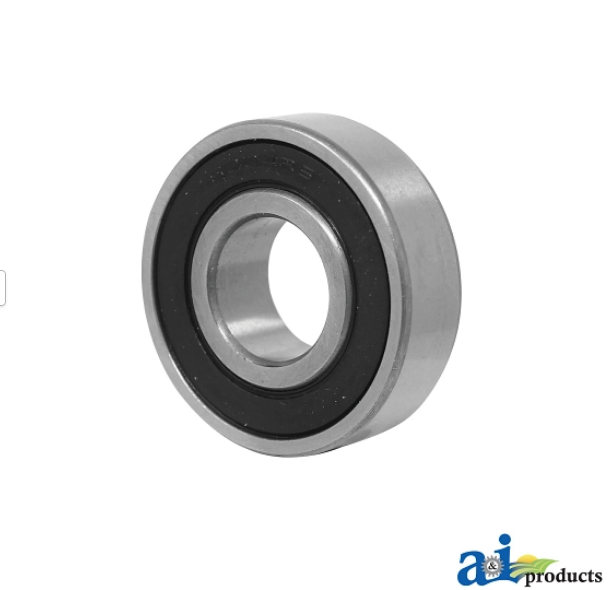 A&I A-204PP-I ball bearing compatible with AYP 917.270722 bottom spindle assembly showing the metal bearing in a close-up image