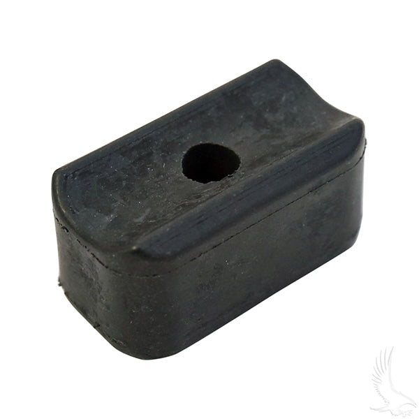 Redhawk extended roof spacer for Club Car DS 00+ golf cart, showing the black spacer component on a white background.