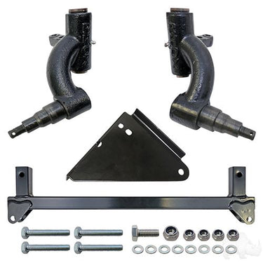 Red Hawk Lift Kit 3 Inch Drop Spindle For Yamaha G22 Golf Cart Ground Clearance Upgrade For Adventurous Drivers - Rainier Parts