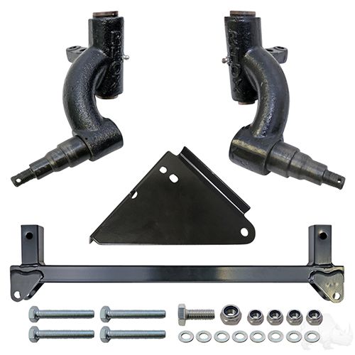 Red Hawk Lift Kit 3 Inch Drop Spindle For Yamaha G22 Golf Cart Ground Clearance Upgrade For Adventurous Drivers - Rainier Parts
