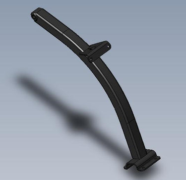 AERWAY 10029577 - Curved Arm Harrow, 40" Single Spring - Rainier Parts