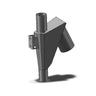 Aerway industrial HVAC diffuser with welded inlet 1.75 inches and outlet 1.5 inches, durable metal construction for ventilation.