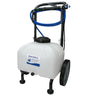 Battery Watering Technologies NC5090PN Aqua Sub Jr 9-gallon industrial battery watering system with blue connector.