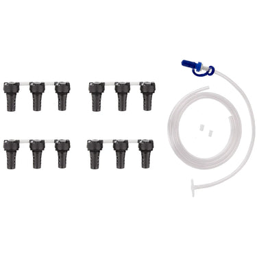 Battery Watering Technologies K1200B 12-cell kit for 6V US batteries, including Crown, Trojan, and Deka batteries, for efficient maintenance.