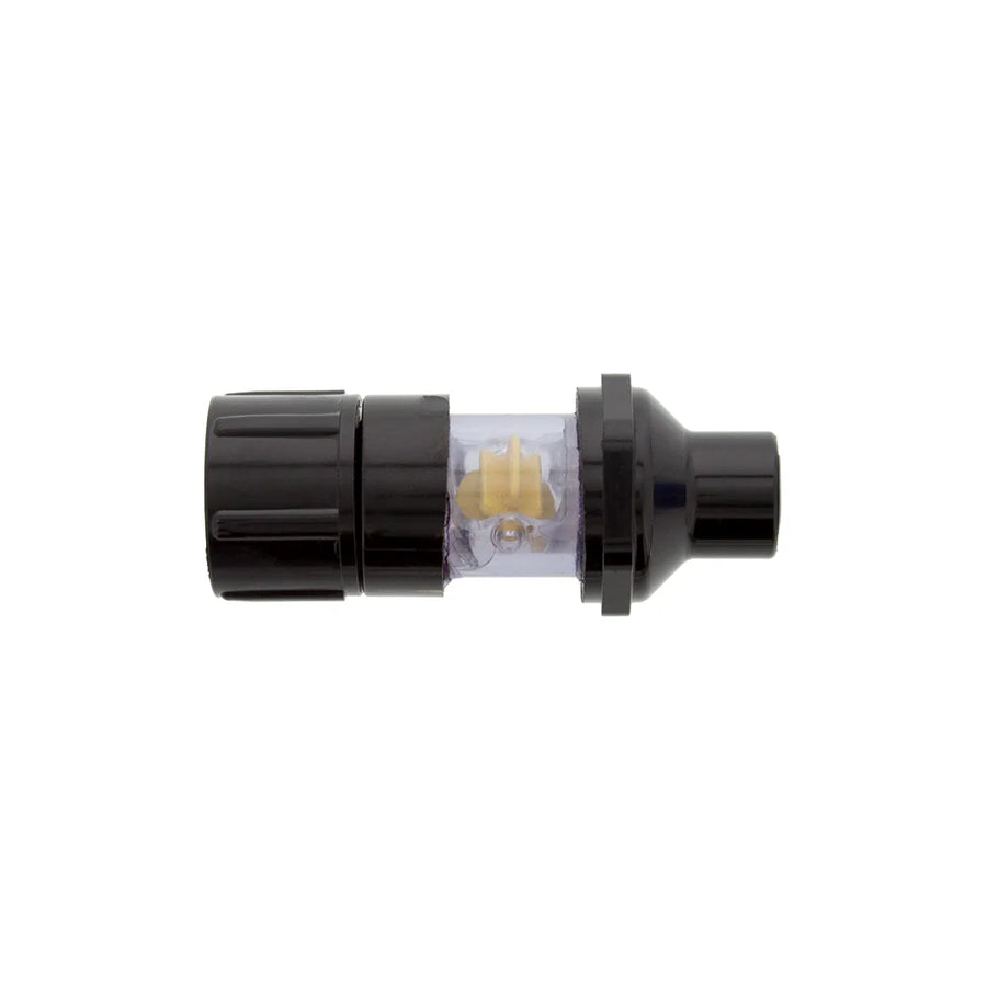 Battery Watering Technologies Battery Flow Indicator Connector 09FBLUT3, used for accurate battery water level measurement and maintenance.