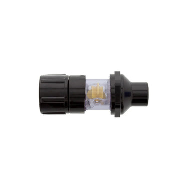 Battery Watering Technologies 09FBLUT3 connector for precise battery level monitoring and maintenance, shown with clear connection details.
