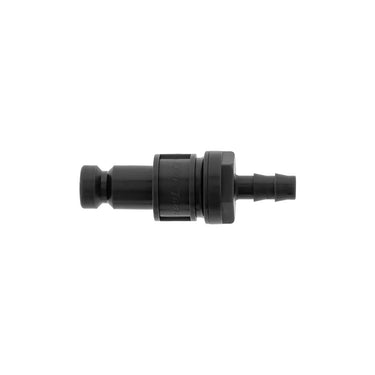 Battery Watering Technologies 09GRM6 grey quarter-inch male connector for battery maintenance and reliable watering system.