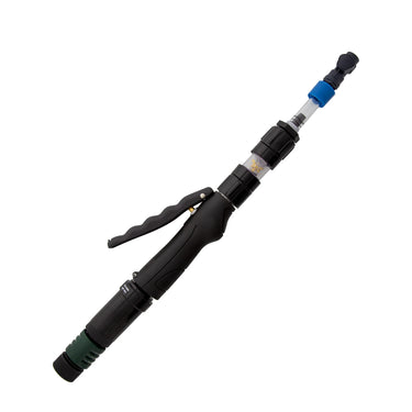 Battery Watering Technologies DF72G connector with grey link for industrial battery maintenance, designed for direct fill applications.