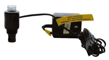 Close-up of the BATTERY WATERING TECHNOLOGIES PW-LIT - Deionizer Purity Light for AC Plug-in Unit showcasing its advanced design for ensuring 100% purity of deionized water for batteries.