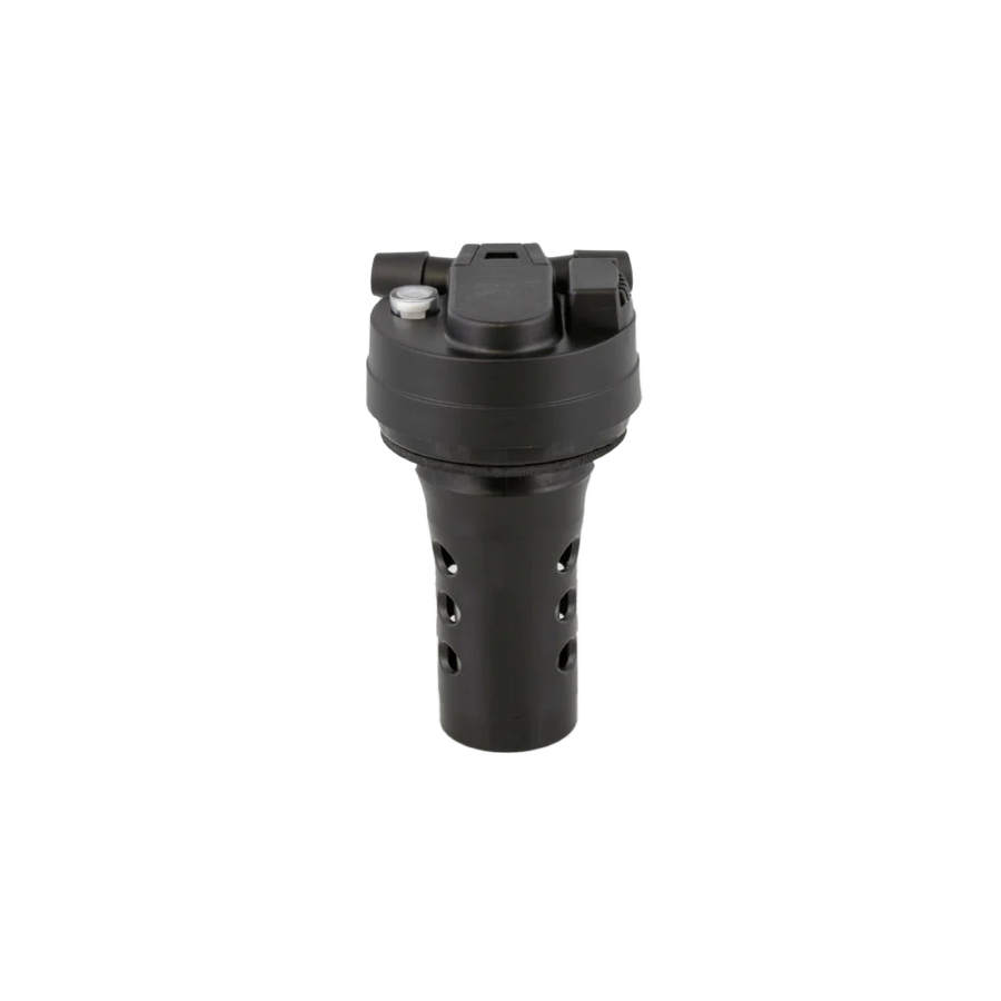 Battery Watering Technologies VB-TBU valve for precise water filling and easy clip-in installation on battery watering systems.
