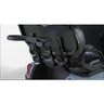 E-Z-GO OEM two bag golf cart attachment with black straps and mounting hardware, designed for easy bag carrying and secure fit