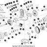OEM EZ-GO Rear Axle Hub Assembly 668132 For Golf Carts - Rainier Parts