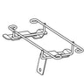 E-Z-GO left hand ball wash bracket assembly for golf carts, OEM grade 643091, designed for club and ball washers.