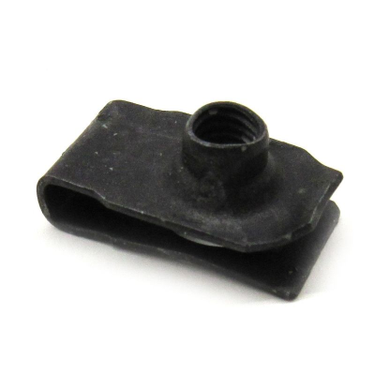 E-Z-GO OEM barrel clip M6-1 for golf carts, durable replacement part with plug-and-play connection, shown on a golf cart component.