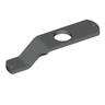 E-Z-GO OEM Bell Crank Accelerator replacement part for golf carts, showing the black, durable bell crank component.