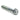 E-Z-GO Kawasaki flanged bolt 603524, a high-quality replacement part for golf carts, shown on a white background.