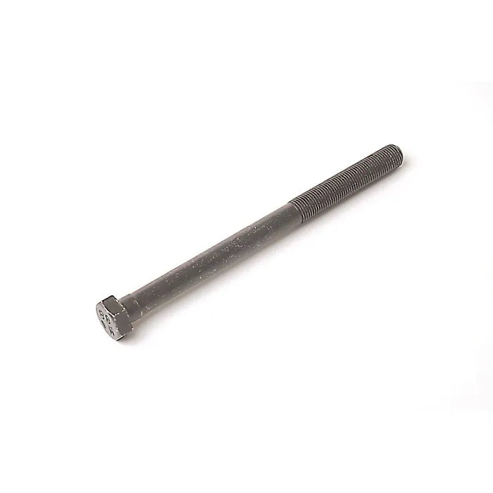 E-Z-GO M12-1.25x160mm hex bolt for golf carts, high-strength fastener in durable metal, shown in close-up.