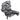 OEM E-Z-GO Brake Caliper 638127 Left Rear Hydraulic With Mechanical Parking Brake For Golf Carts - Rainier Parts