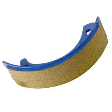 E-Z-GO brake shoe OEM 7x1.75 for golf carts, showing the replacement part with metal lining and brake surface.