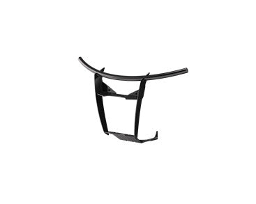 E-Z-GO OEM brush guard kit in black for 2024 RXV Valor golf carts, front end protection with sturdy metal construction.