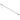 E-Z-GO OEM Bed Tether Cable Assembly 602904, heavy-duty durable cable for golf carts, shown with metal fittings and black insulation.