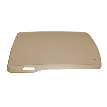E-Z-GO Canopy OEM EZ-GO 608198 Stone Beige for golf carts, weatherproof and durable top accessory for fleet use.