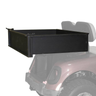 E-Z-GO RXV steel cargo bed package for golf carts and commercial use, featuring durable metal construction and secure mounting points.