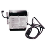 E-Z-GO Delta Q AGM Charger for golf carts, high-performance adaptive battery charging solution, with charger unit and cables visible.