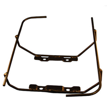 E-Z-GO OEM right-hand chest cooler bracket assembly for RXV golf carts, part number 603777 SVC, showing the metal mounting component.