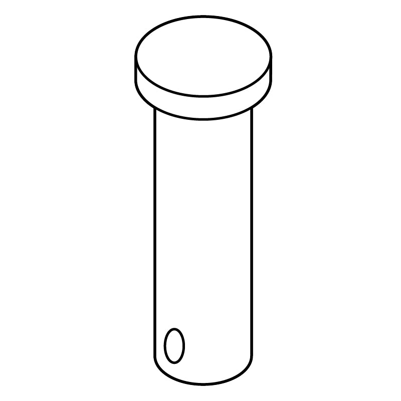 E-Z-GO Clevis Pin 0.31 x 0.94 inches for golf carts, precision linkage pin, durable metal construction