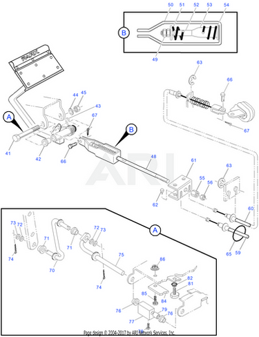E-Z-GO OEM brake linkage compression spring 23463G1 for golf carts, high-quality replacement part with coil design.